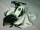 08-11 Weiß Schwarz CBR1000RR Motorrad Vollverkleidung