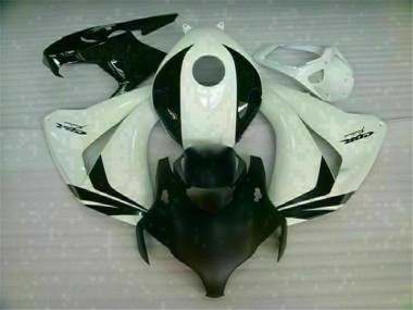 08-11 Weiß Schwarz CBR1000RR Motorrad Vollverkleidung