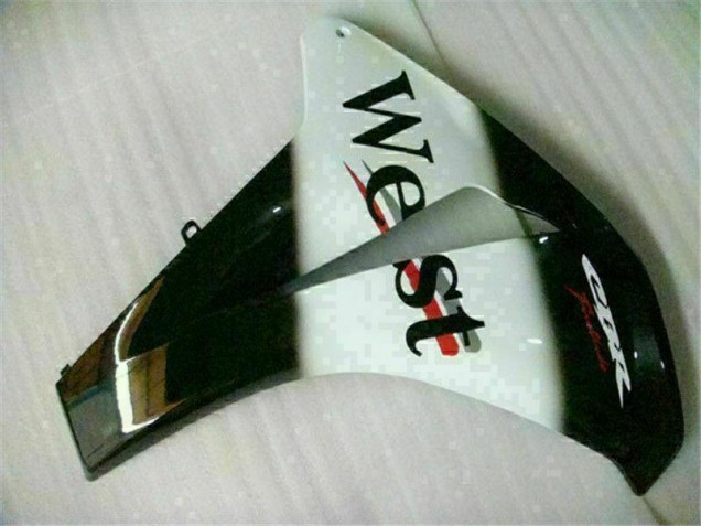 08-11 Weiß Schwarz West CBR1000RR Motorrad Verkleidung