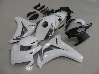 08-11 Weiß Und Grau CBR1000RR Motorrad Verkleidung