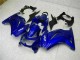 08-12 Blau Schwarz Weiß Ninja EX250 Motorrad Verkleidungen