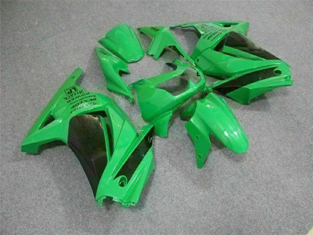 08-12 Grün EX250 Motorrad Verkleidungen