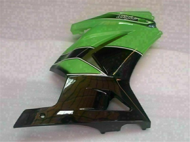 08-12 Grün Schwarz EX250 Motorrad Verkleidungen