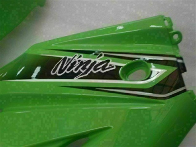 08-12 Grün Schwarz EX250 Motorrad Verkleidungen
