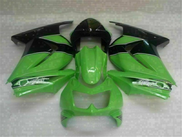 08-12 Grün Schwarz EX250 Motorrad Verkleidungen