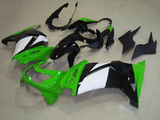08-12 Grün Weiß Schwarz ZX250R Motorrad Verkleidung