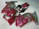 08-12 Lila Rot EX250 Motorrad Verkleidung