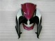 08-12 Lila Rot EX250 Motorrad Verkleidung
