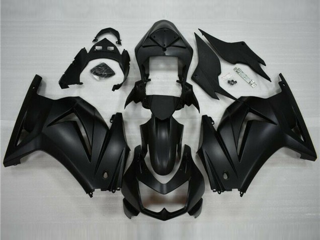 08-12 Matt Schwarz EX250 Motorrad Verkleidung