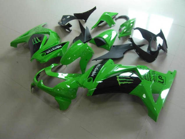 08-12 Neues grünes Monster ZX250R Motorrad Verkleidung