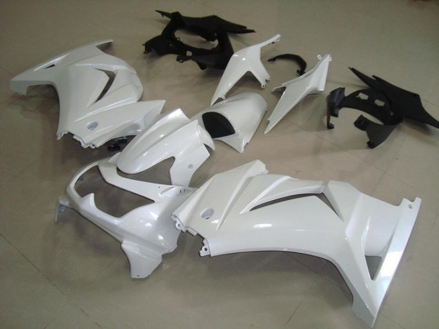 08-12 Perl weiß ZX250R Motorrad Verkleidung