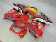 08-12 Rot Gelb EX250 Motorrad Verkleidung