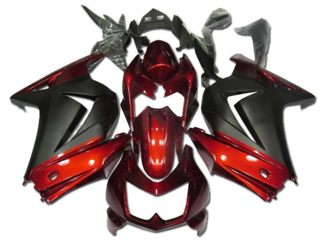 08-12 Rot Grau EX250 Motorrad Verkleidung 08-12 Rot Grau EX250 Motorrad Verkleidung