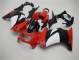 08-12 Rot Schwarz Weiß EX250 Motorrad Verkleidung