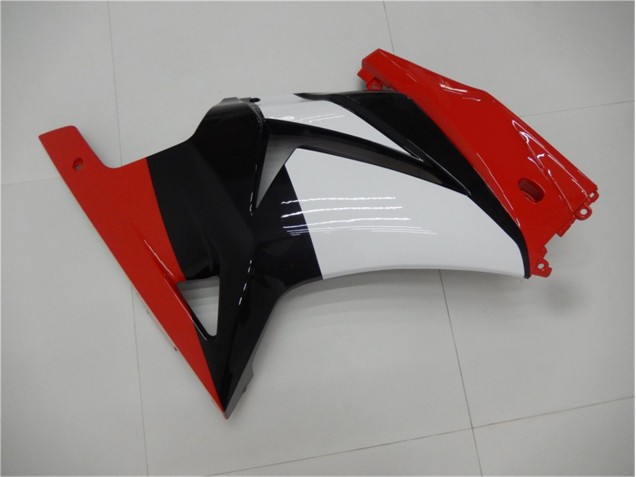 08-12 Rot Schwarz Weiß EX250 Motorrad Verkleidung