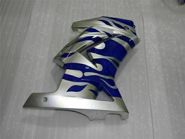 08-12 Schwarz Blau EX250 Motorrad Verkleidung