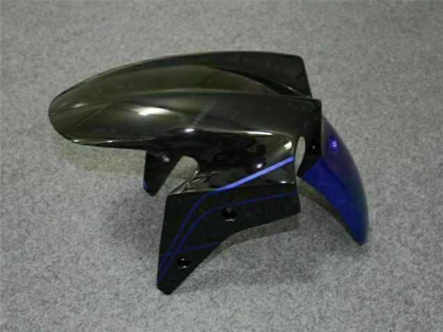 08-12 Schwarz Blau EX250 Motorrad Verkleidungen