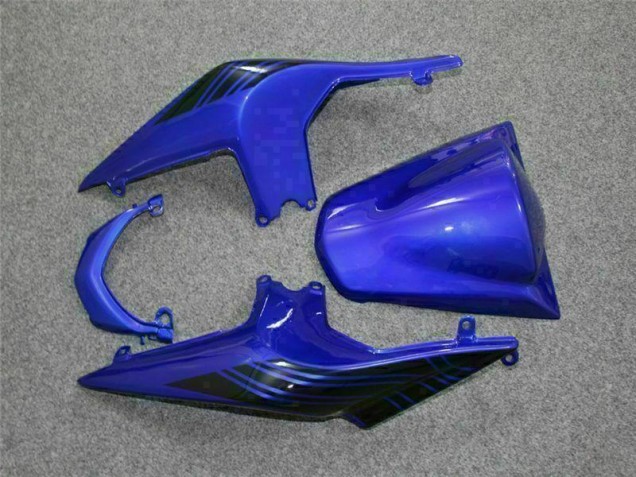 08-12 Schwarz Blau EX250 Motorrad Verkleidungen