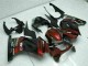 08-12 Schwarz EX250 Motorrad Verkleidungen