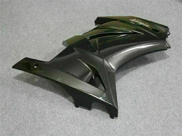 08-12 Schwarz EX250 Motorrad Vollverkleidung