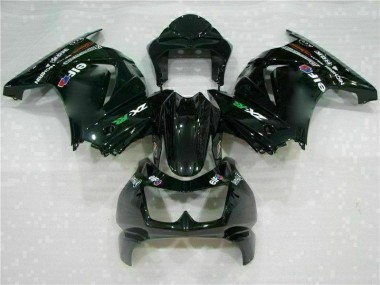 08-12 Schwarz EX250 Motorrad Vollverkleidung & Plastik