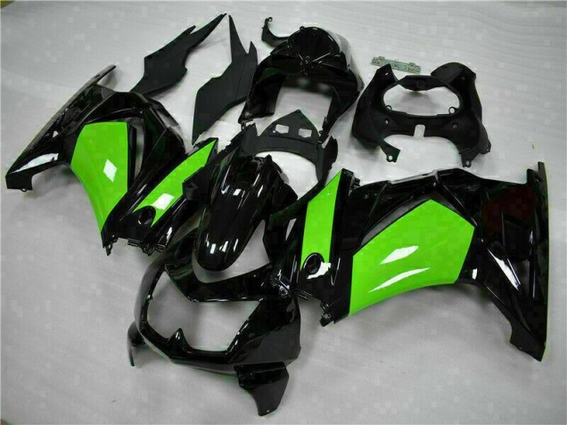 08-12 Schwarz Grün EX250 Motorrad Verkleidungen