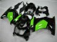08-12 Schwarz Grün EX250 Motorrad Verkleidungen