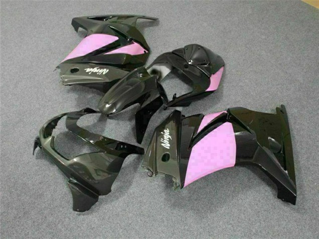 08-12 Schwarz Rosa Ninja EX250 Motorrad Verkleidung