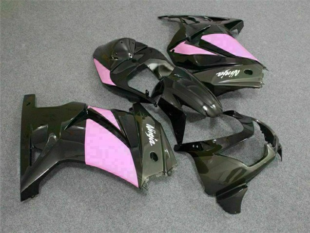 08-12 Schwarz Rosa Ninja EX250 Motorrad Verkleidung
