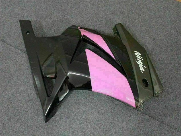 08-12 Schwarz Rosa Ninja EX250 Motorrad Verkleidung