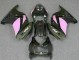 08-12 Schwarz Rosa Ninja EX250 Motorrad Verkleidung