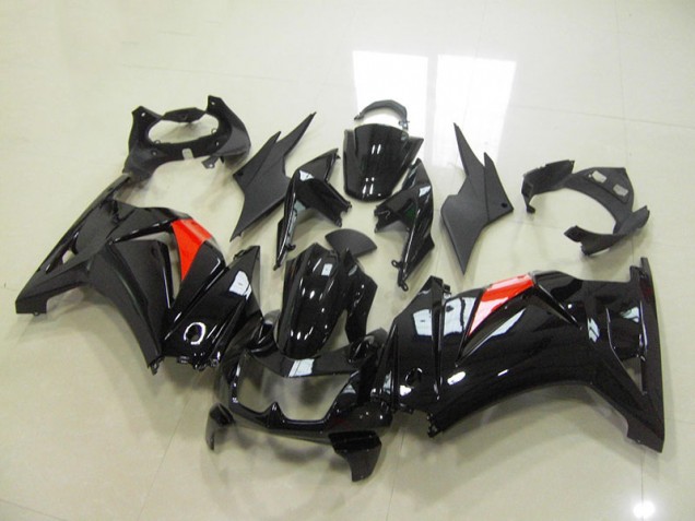 08-12 Schwarz ZX250R Motorrad Verkleidung 08-12 Schwarz ZX250R Motorrad Verkleidung