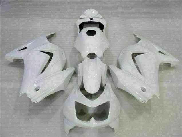 08-12 Weiß EX250 Motorrad Verkleidung