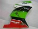 08-12 Weiß Grün Schwarz Ninja EX250 Motorrad Verkleidung