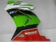 08-12 Weiß Grün Schwarz Ninja EX250 Motorrad Verkleidung