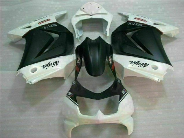 08-12 Weiß Schwarz Ninja 3M EX250 Motorrad Verkleidung 08-12 Weiß Schwarz Ninja 3M EX250 Motorrad Verkleidung