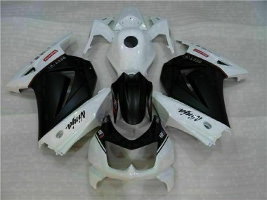 08-12 Weiß Schwarz Ninja EX250 Motorrad Verkleidung