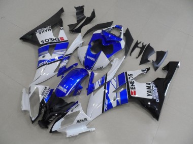 08-16 Blau Blau Weiß ENEOS YZF R6 Motorrad Verkleidung