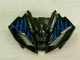 08-16 Blau Flamme Schwarz YZF R6 Motorrad Verkleidung 08-16 Blau Flamme Schwarz YZF R6 Motorrad Verkleidung