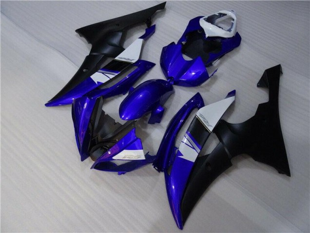 08-16 Blau Schwarz YZF R6 Motorrad Verkleidung