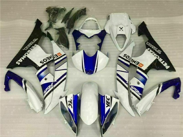 08-16 Blau Weiß Blau Weiß ENEOS YZF R6 Motorrad Verkleidungen 08-16 Blau Weiß Blau Weiß ENEOS YZF R6 Motorrad Verkleidungen