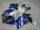 08-16 Blau Weiß YZF R6 Motorrad Verkleidung