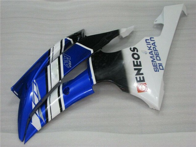 08-16 Blau Weiß YZF R6 Motorrad Verkleidung