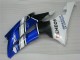 08-16 Blau Weiß YZF R6 Motorrad Verkleidung