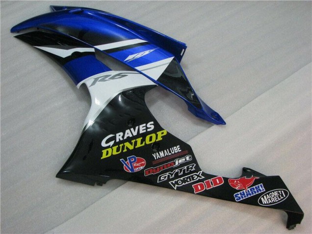 08-16 Blau YZF R6 Motorrad Verkleidung & Plastik 08-16 Blau YZF R6 Motorrad Verkleidung & Plastik