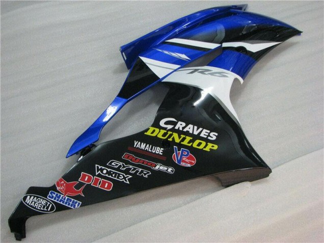 08-16 Blau YZF R6 Motorrad Verkleidung & Plastik 08-16 Blau YZF R6 Motorrad Verkleidung & Plastik
