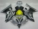 08-16 Gelb Schwarz Silber YZF R6 Motorrad Verkleidung