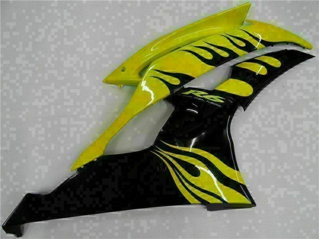 08-16 Gelb Schwarz YZF R6 Motorrad Verkleidung 08-16 Gelb Schwarz YZF R6 Motorrad Verkleidung