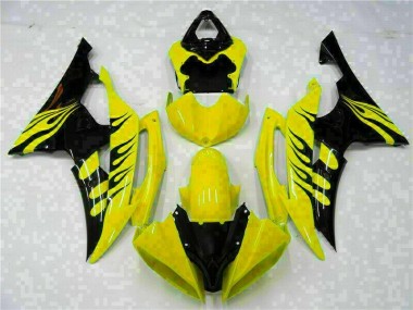 08-16 Gelb YZF R6 Motorrad Verkleidung
