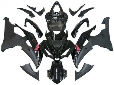08-16 Kontrast Schwarz R6 YZF R6 Motorrad Verkleidung